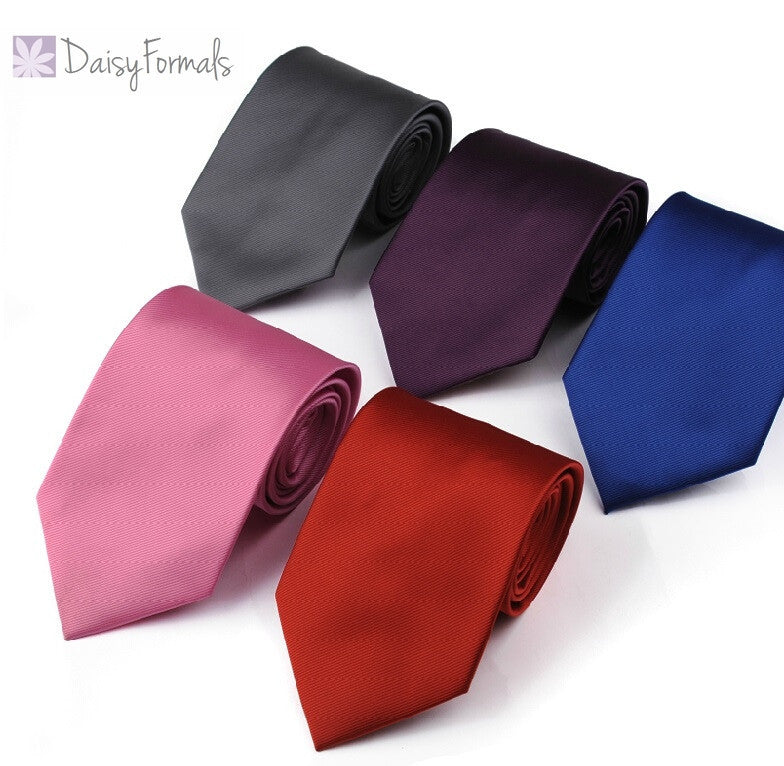 Wide Neck Tie for Groom, Best Man and Special Occasions, Men's Neck Tie, Boy's Neck Tie (S039)