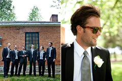 Wide Neck Tie for Groom, Best Man and Special Occasions, Men's Neck Tie, Boy's Neck Tie (S039)